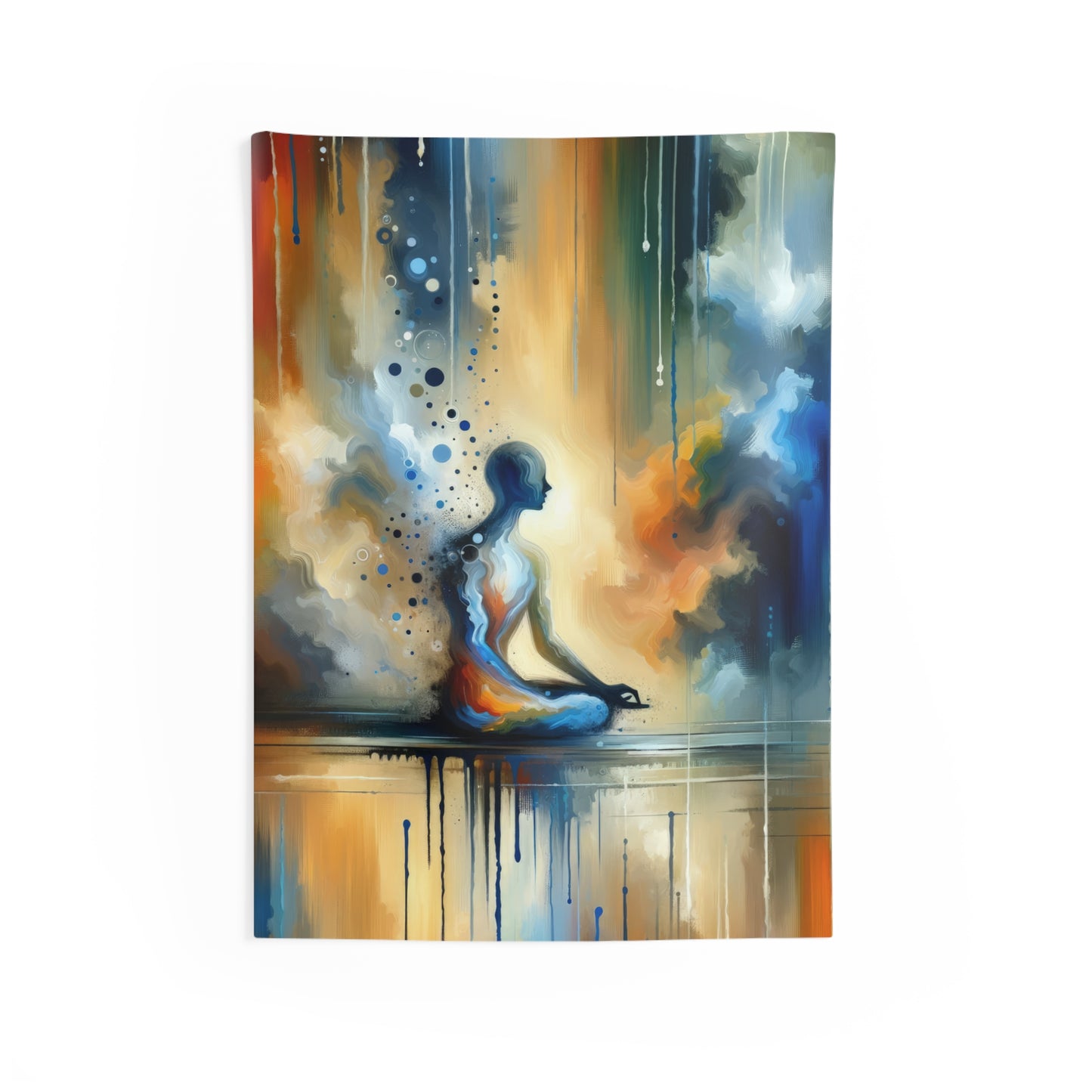 Resonance Abstract Healing Indoor Wall Tapestries