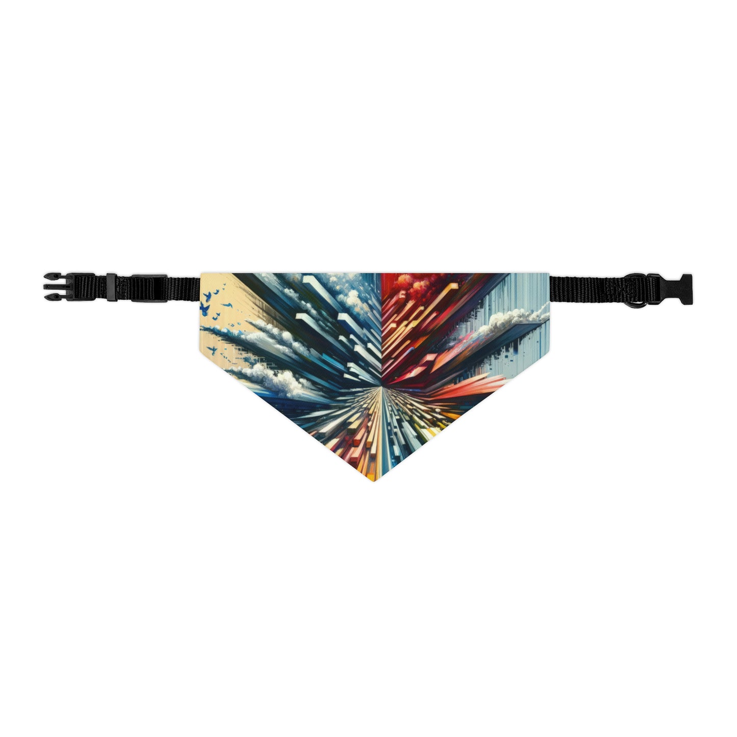 Rapid Perspective Shift Pet Bandana Collar