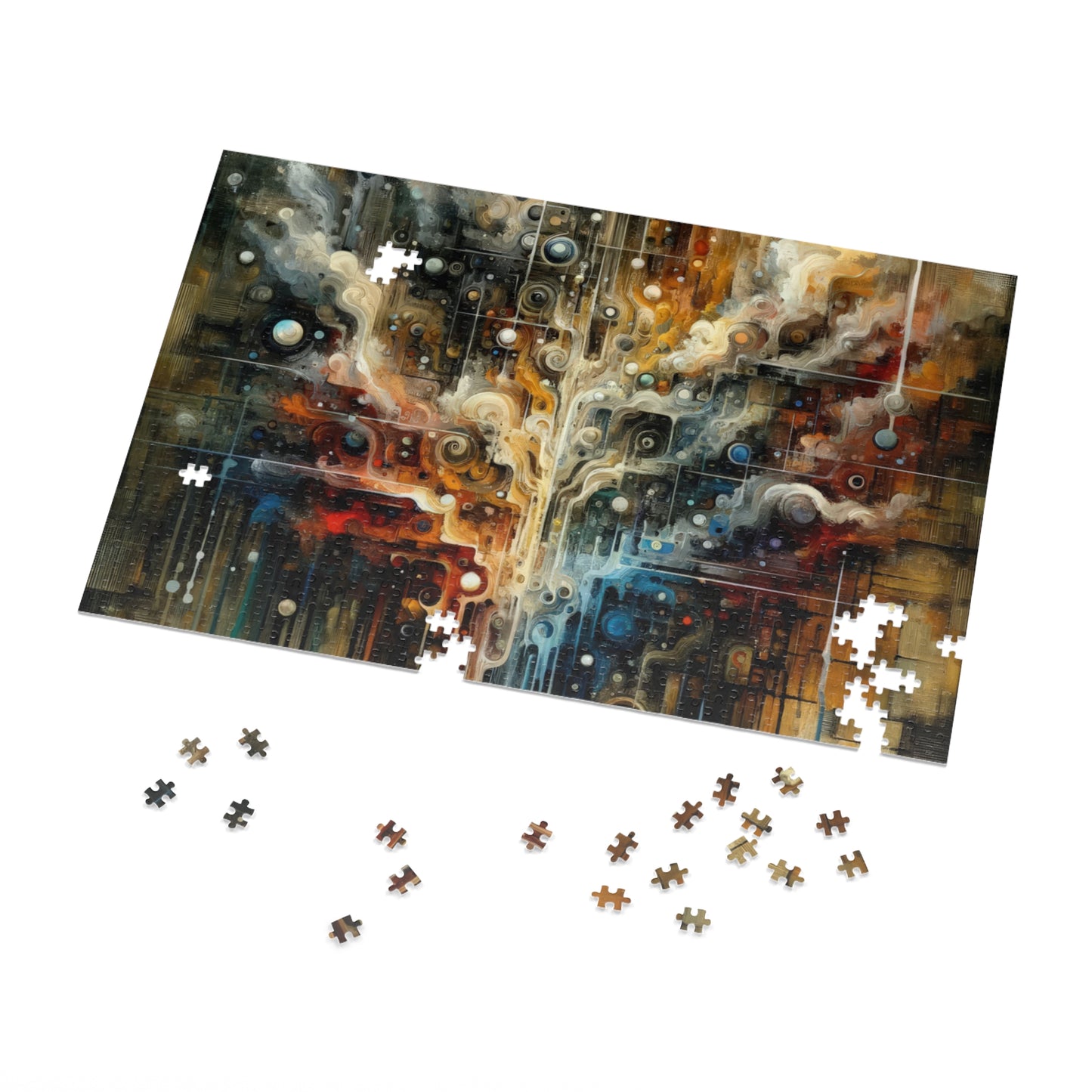 Integral Stewardship Abstract Jigsaw Puzzle (30, 110, 252, 500,1000-Piece)