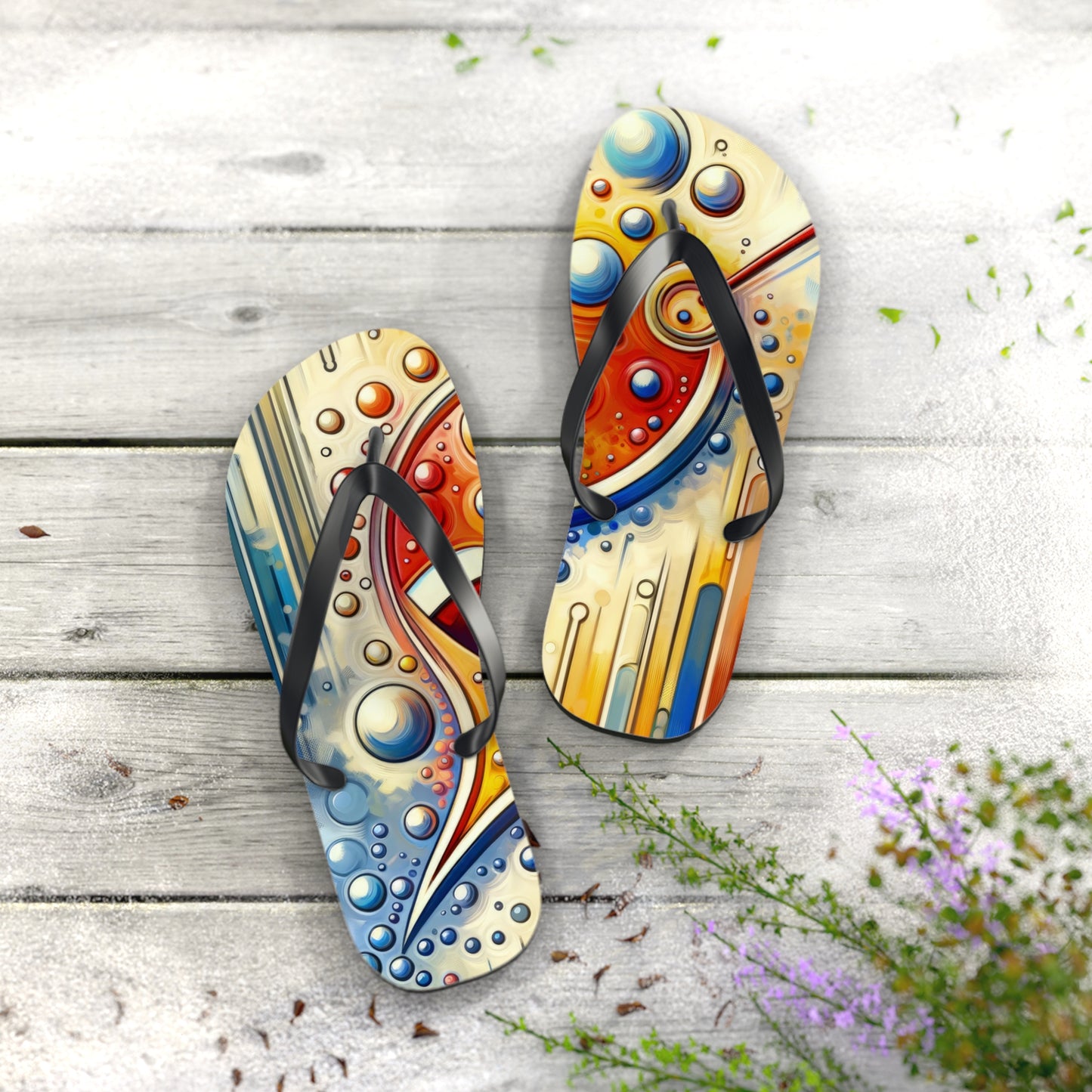 Humorous Dialogue Gateway Flip Flops