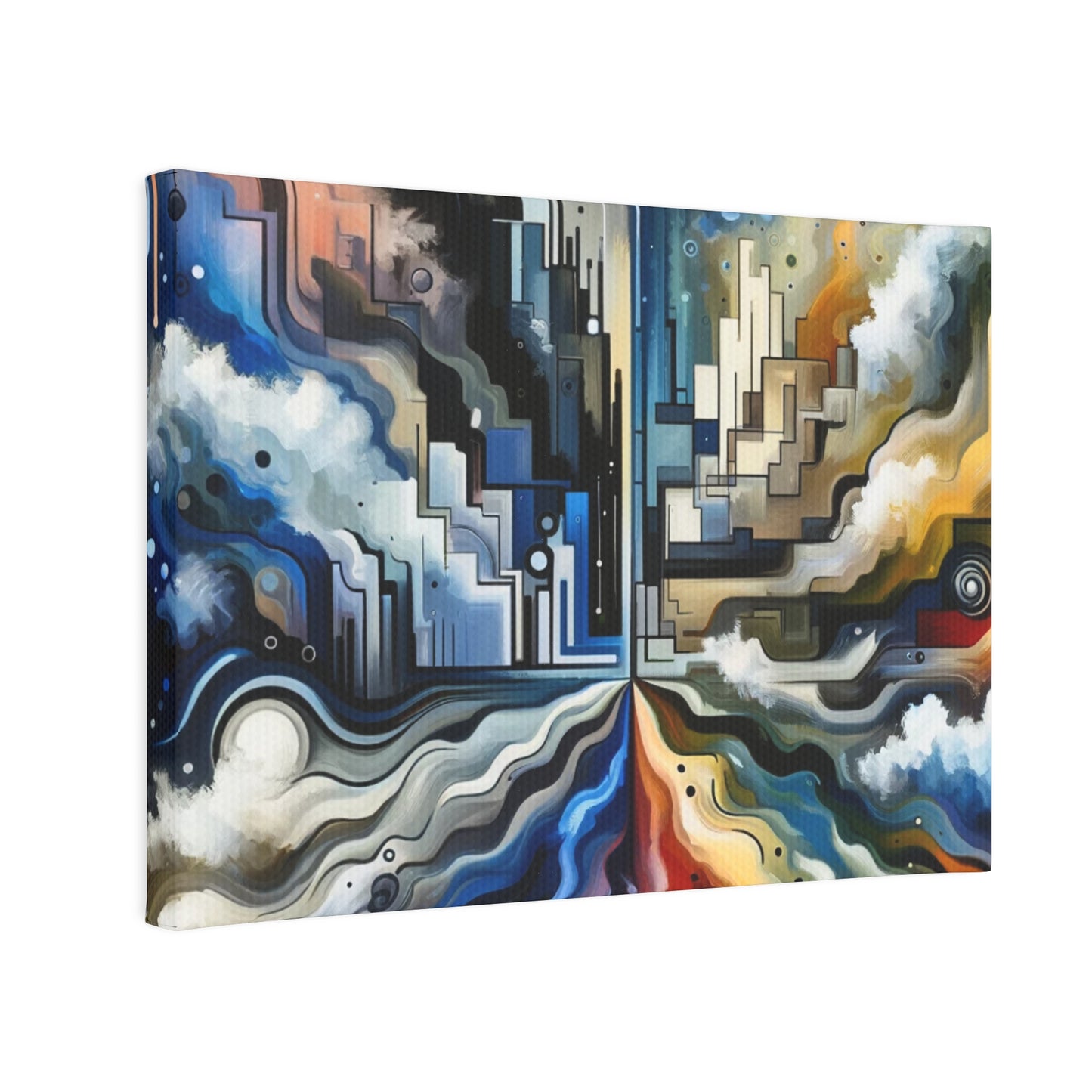 Digital Divide Navigation Canvas Photo Tile