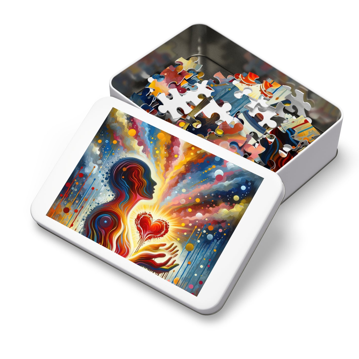 Unified Awakening Heart Jigsaw Puzzle (30, 110, 252, 500,1000-Piece)
