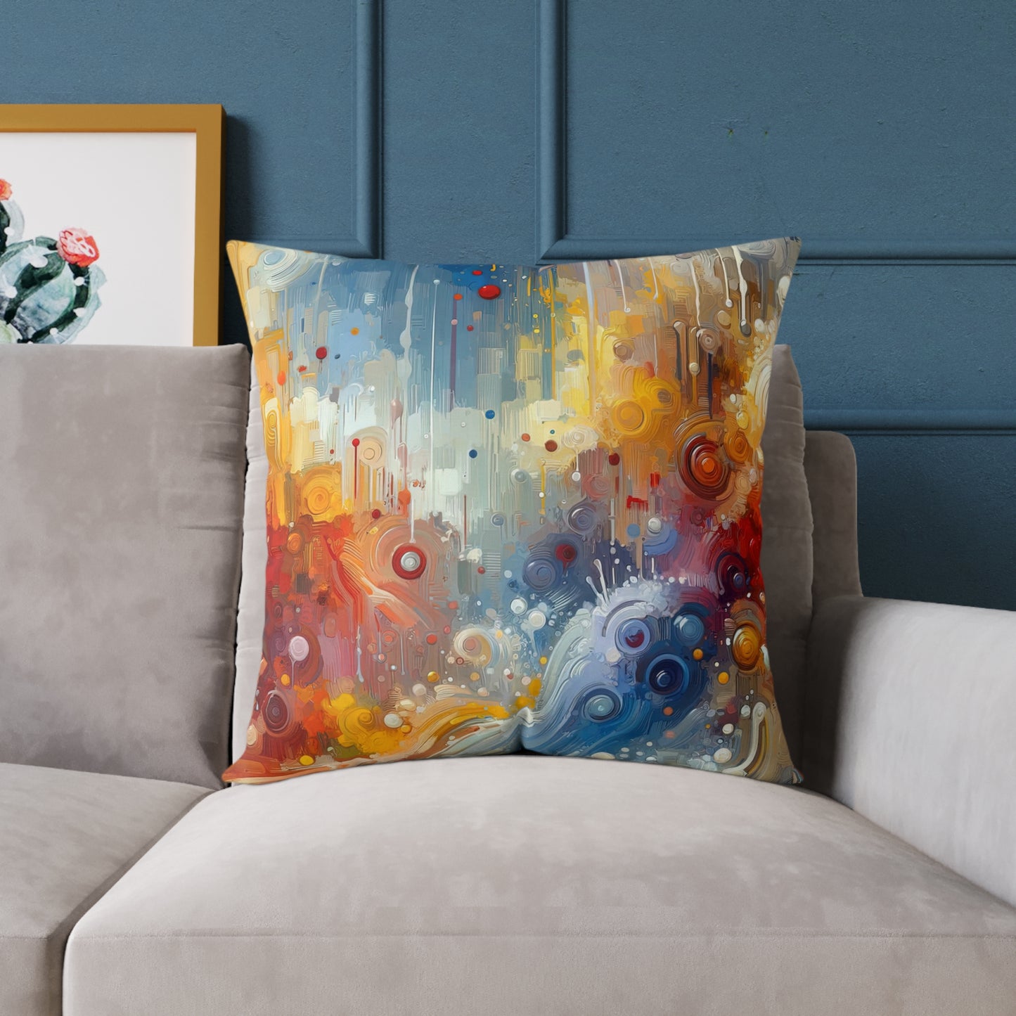 Joyous Effortless Exhale Spun Polyester Pillow
