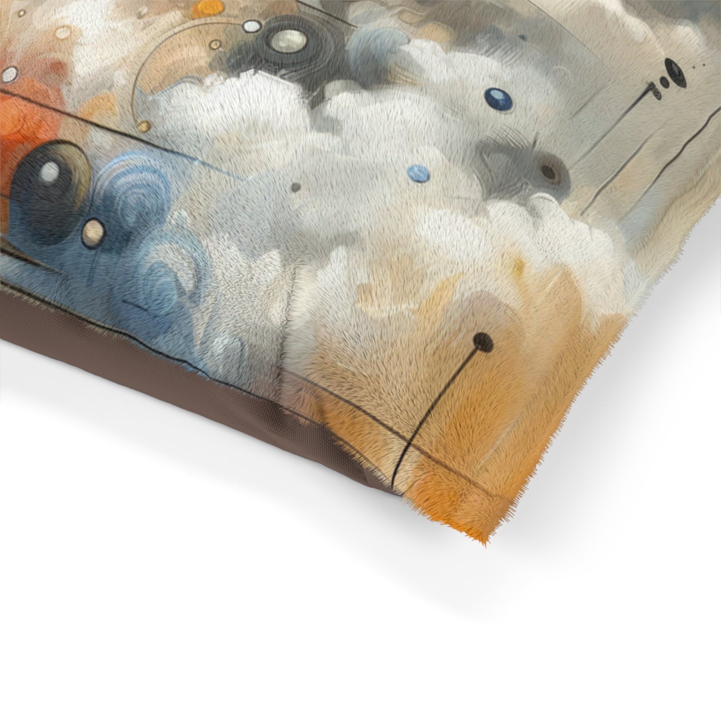 Abstract Mechanical Harmony Pet Bed