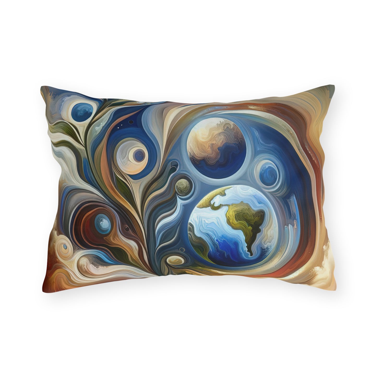 Esoteric Nurturing Gaia Outdoor Pillows