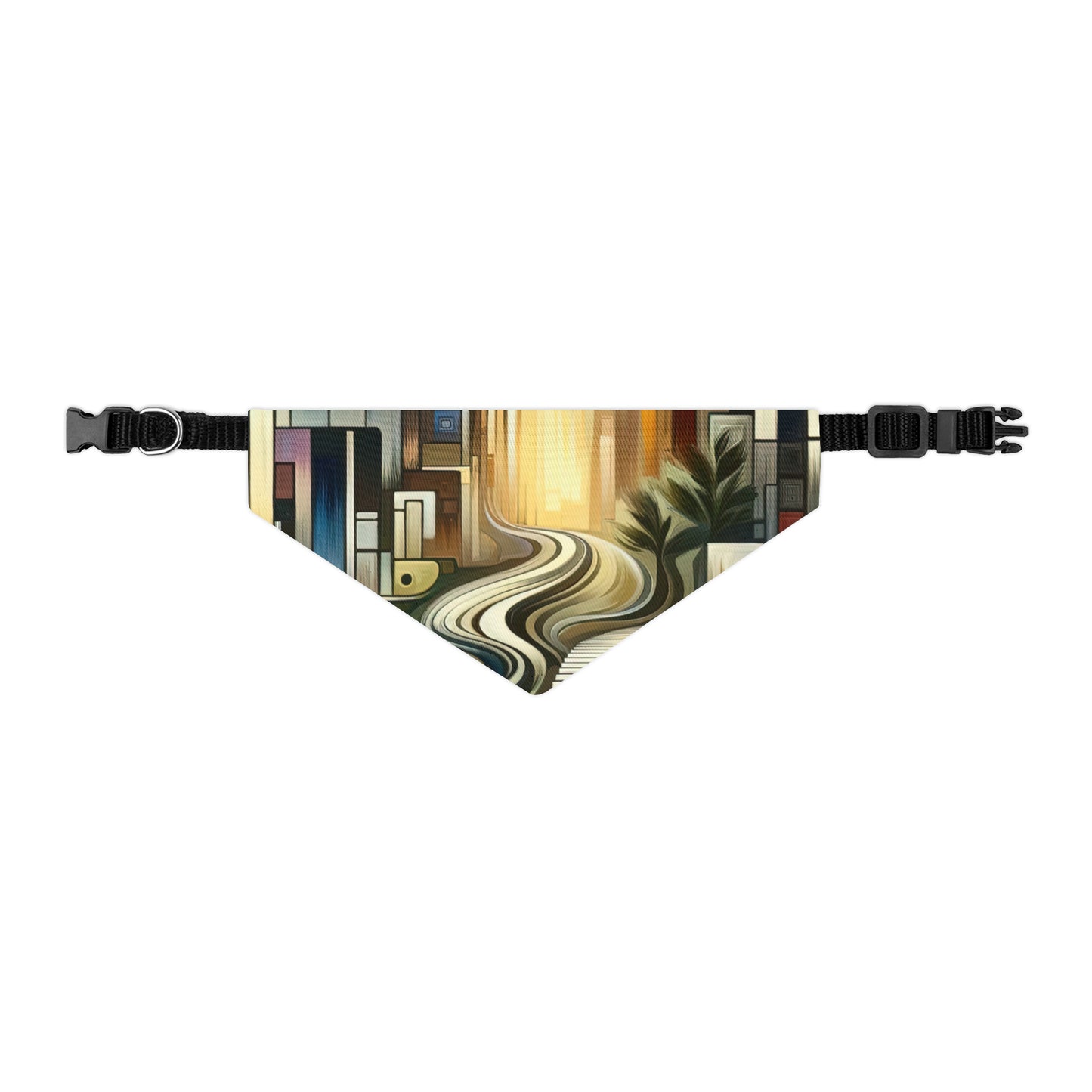 Relatable Journey Abstraction Pet Bandana Collar
