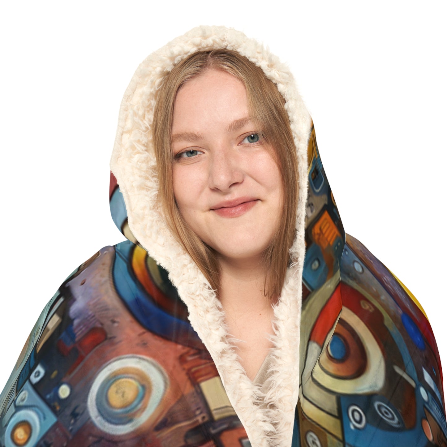 Connected Virtuality Canvas Snuggle Blanket