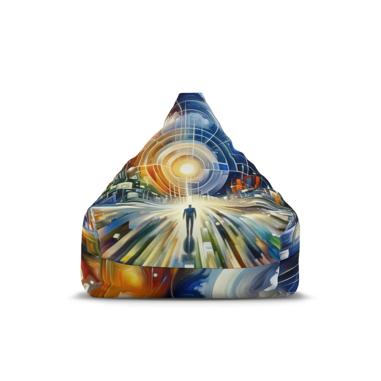 Mindful Megabyte Convergence Bean Bag Chair Cover