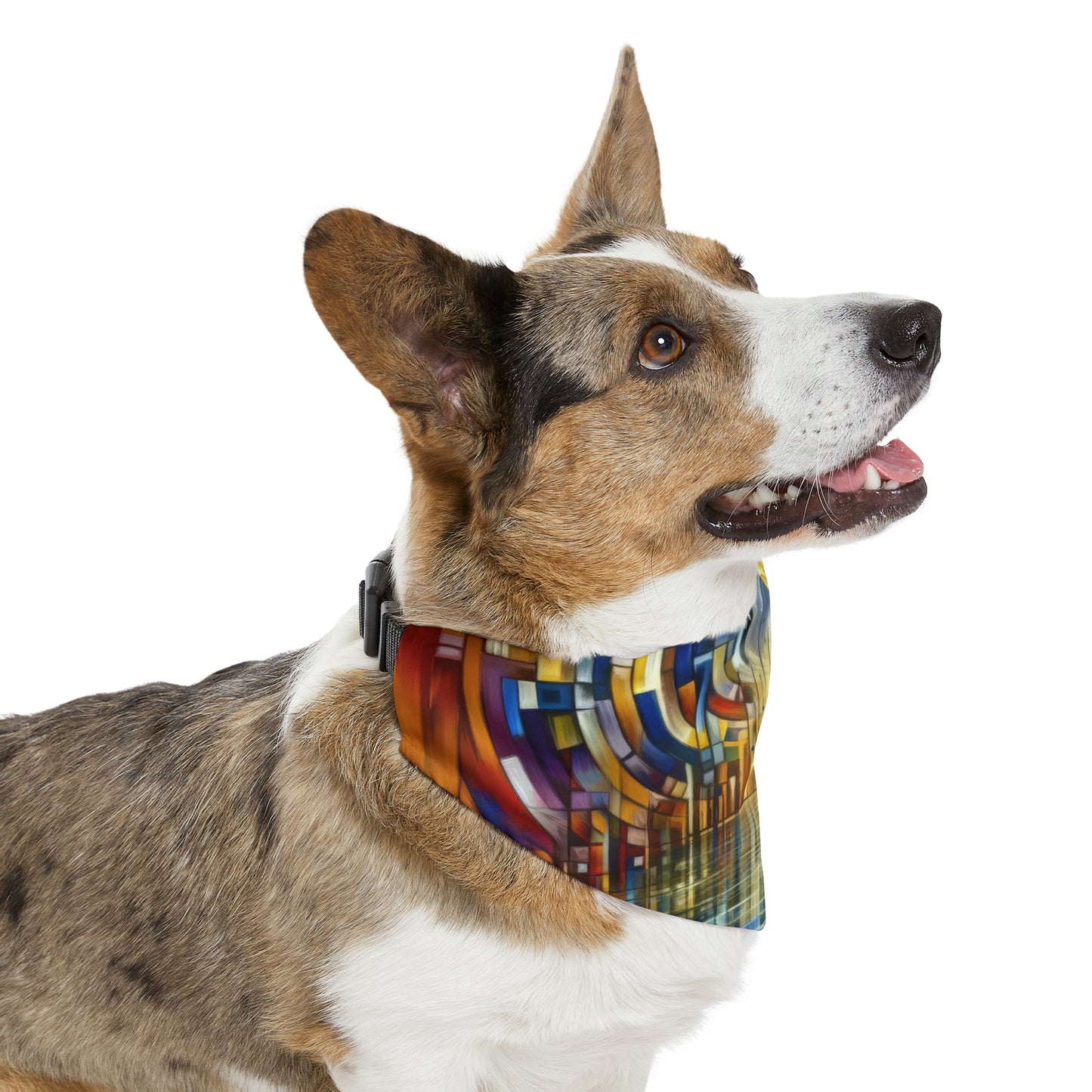 Collective Gesture Echelons Pet Bandana Collar