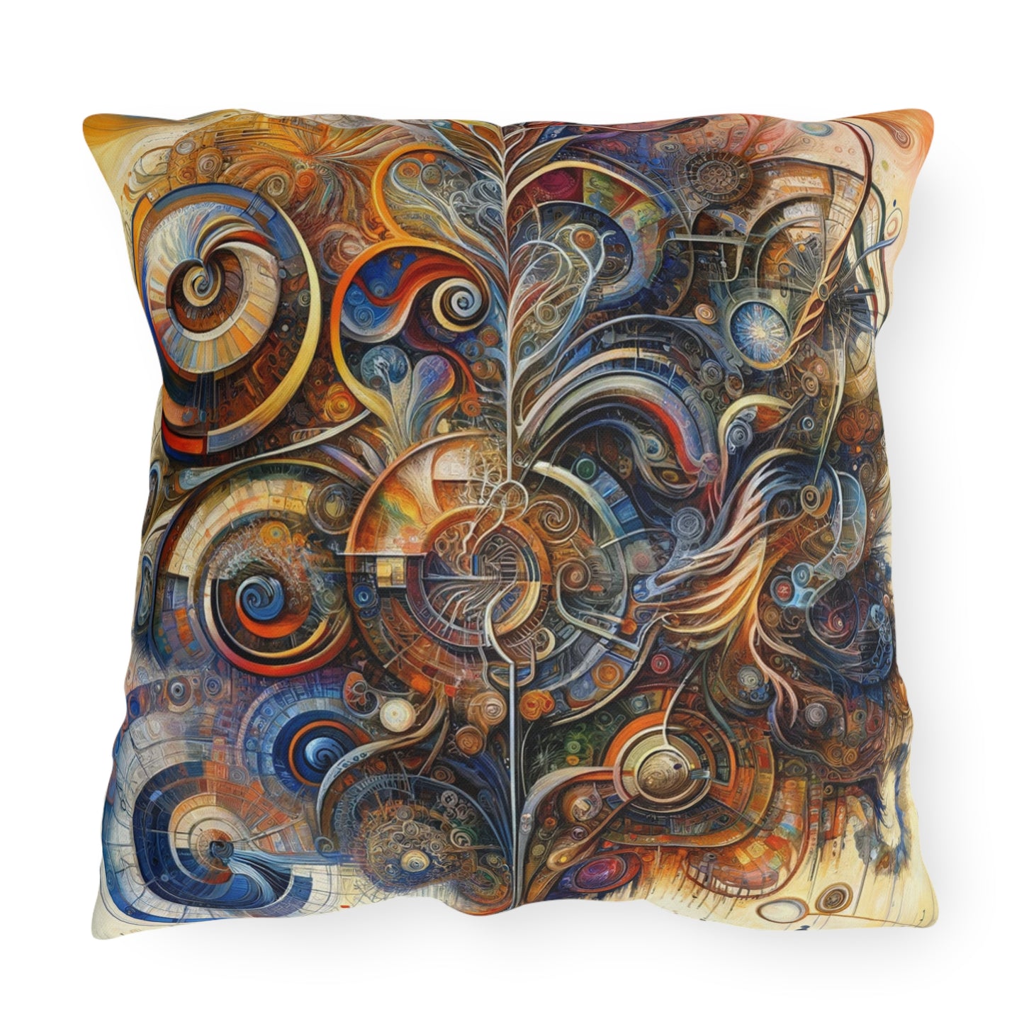 Ethos Web Abstract Outdoor Pillows
