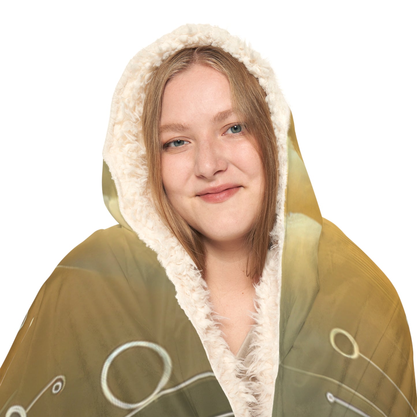 Frequency Shift Evocative Snuggle Blanket