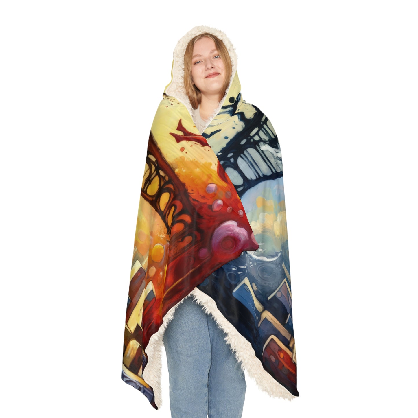 Faithful Diving Bridges Snuggle Blanket