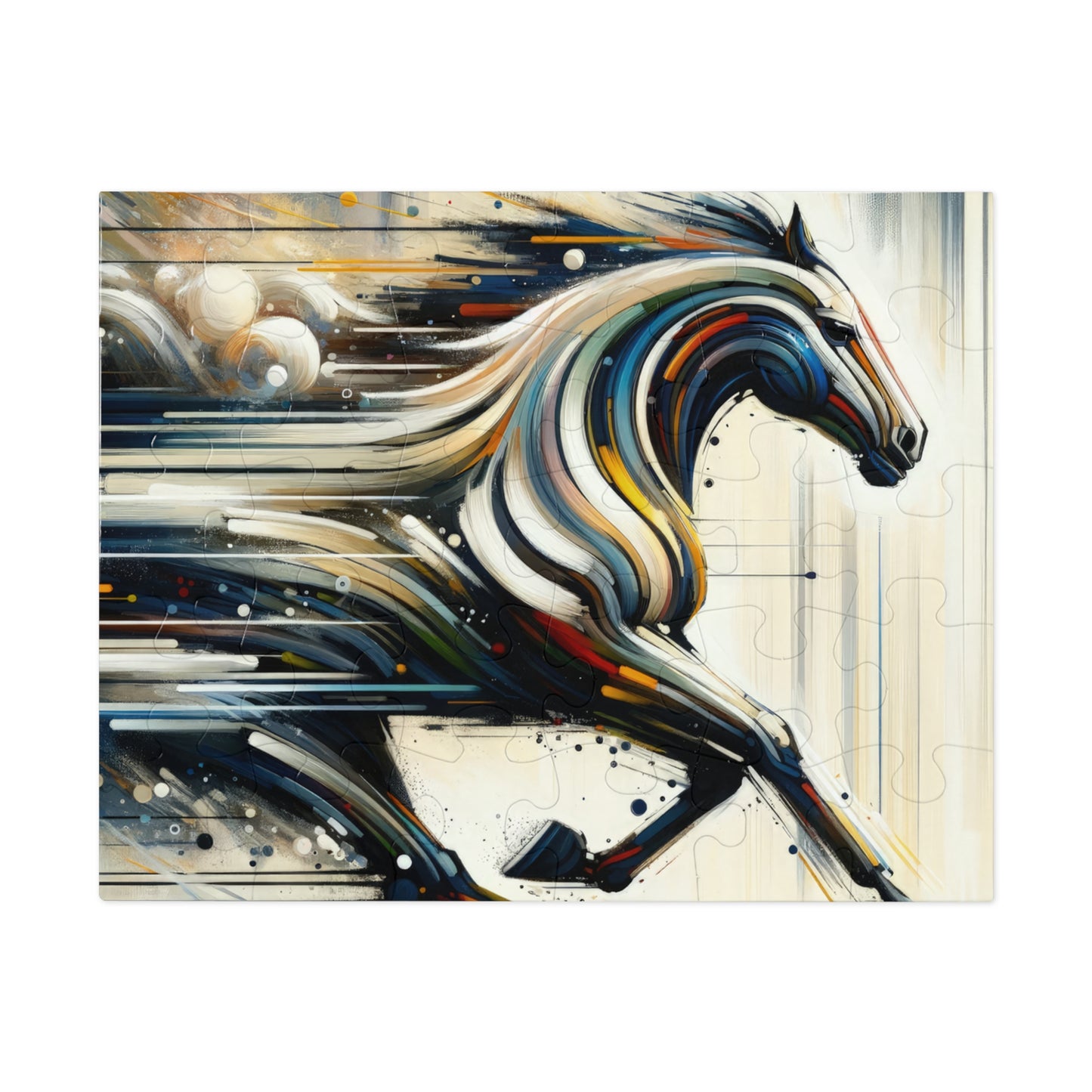 Hyperlinked Horsepower Gallop Jigsaw Puzzle (30, 110, 252, 500,1000-Piece)