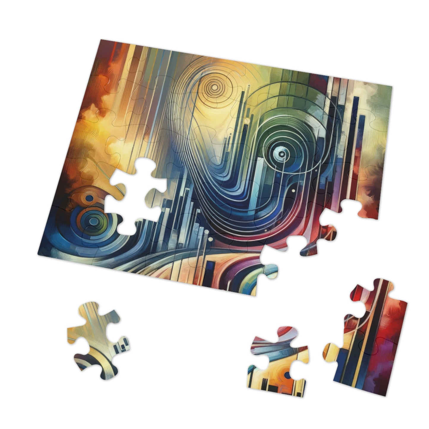 Effort Amplifies Outcome Jigsaw Puzzle (30, 110, 252, 500,1000-Piece)