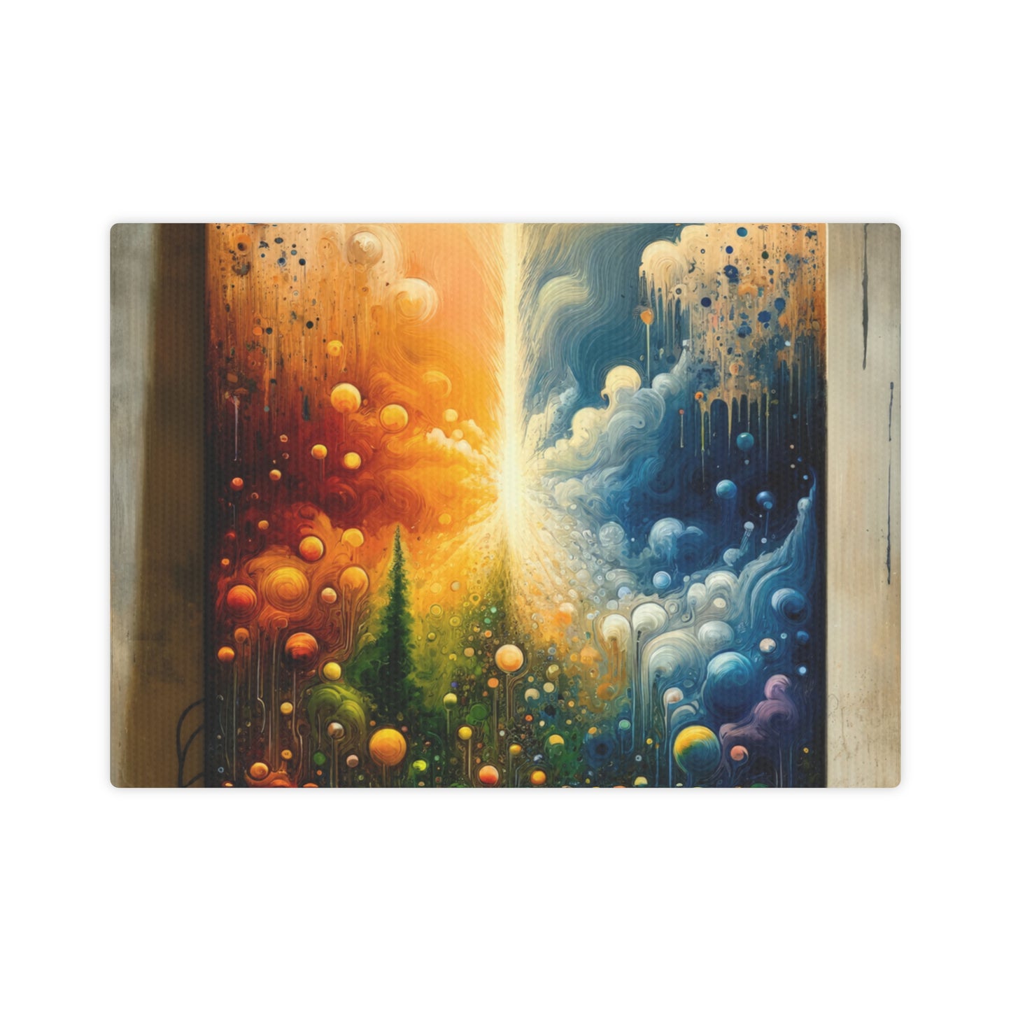 Disconnecting Harmonious Reconnection Canvas Photo Tile