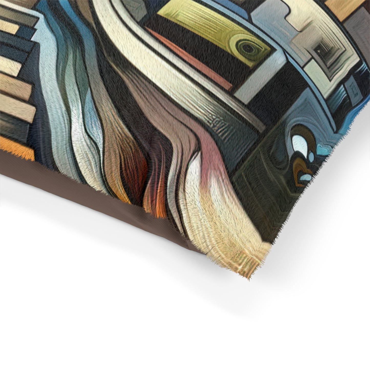 Relatable Journey Abstraction Pet Bed