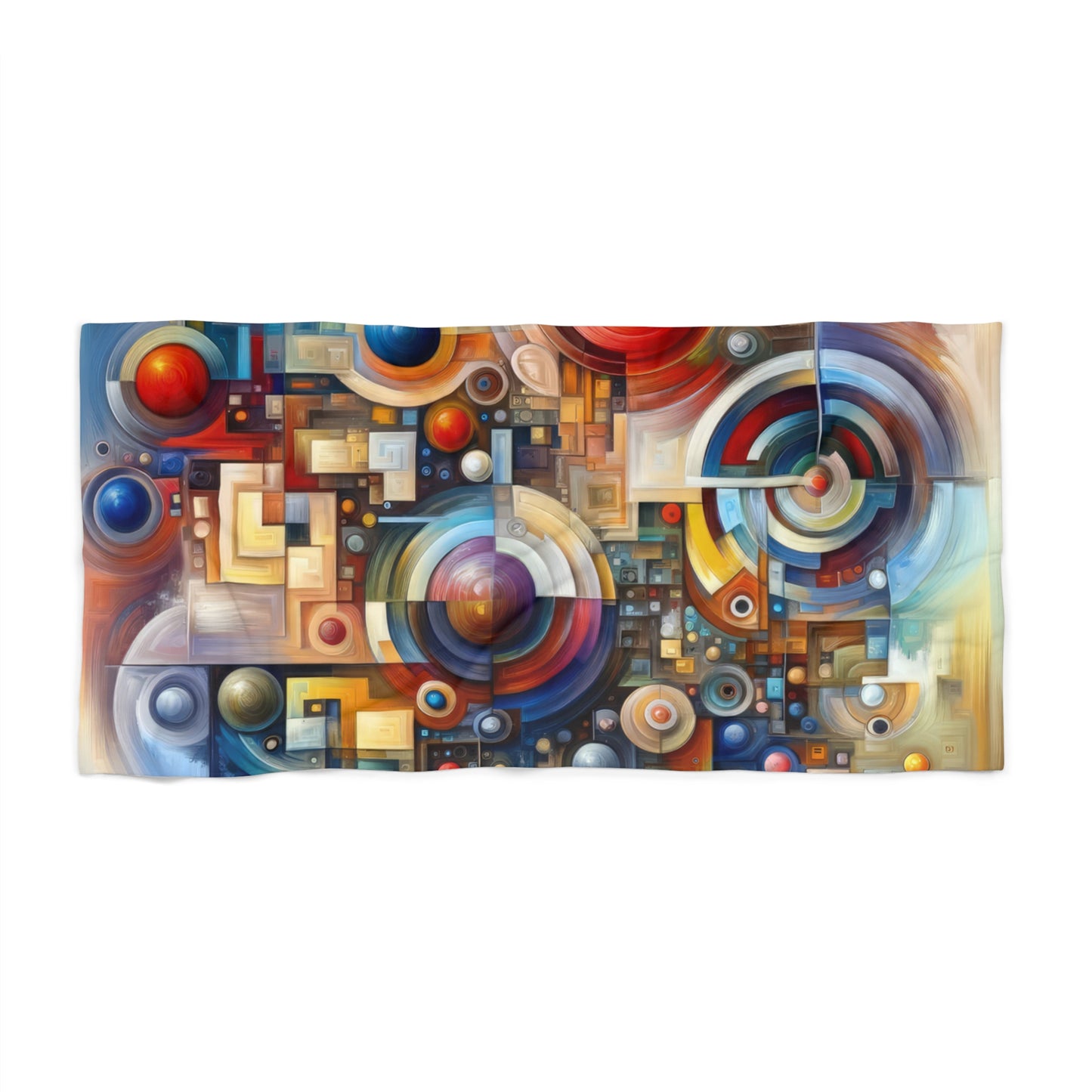 Coexistence Harmony Code Beach Towel