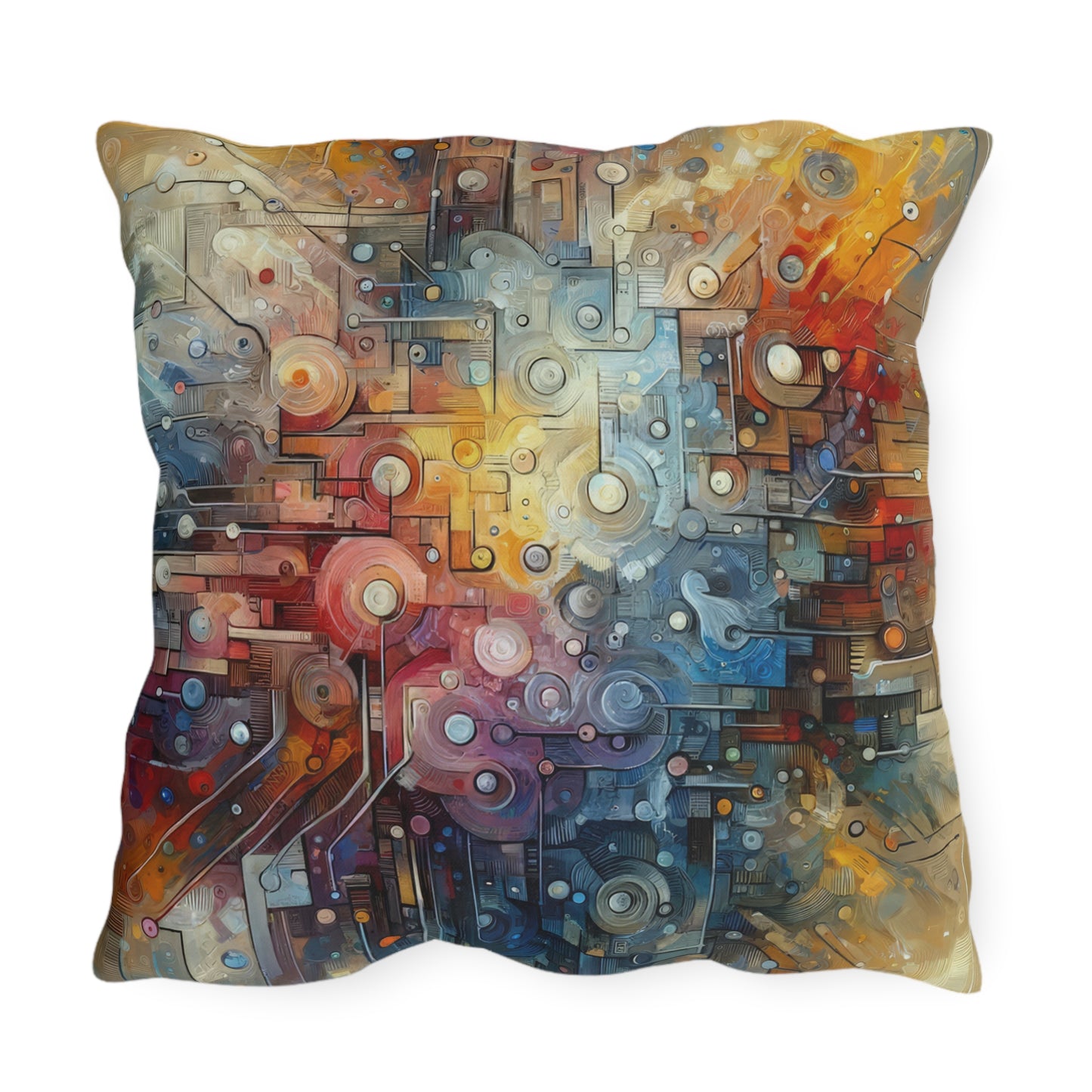 Empathy Scaffold Unity Outdoor Pillows