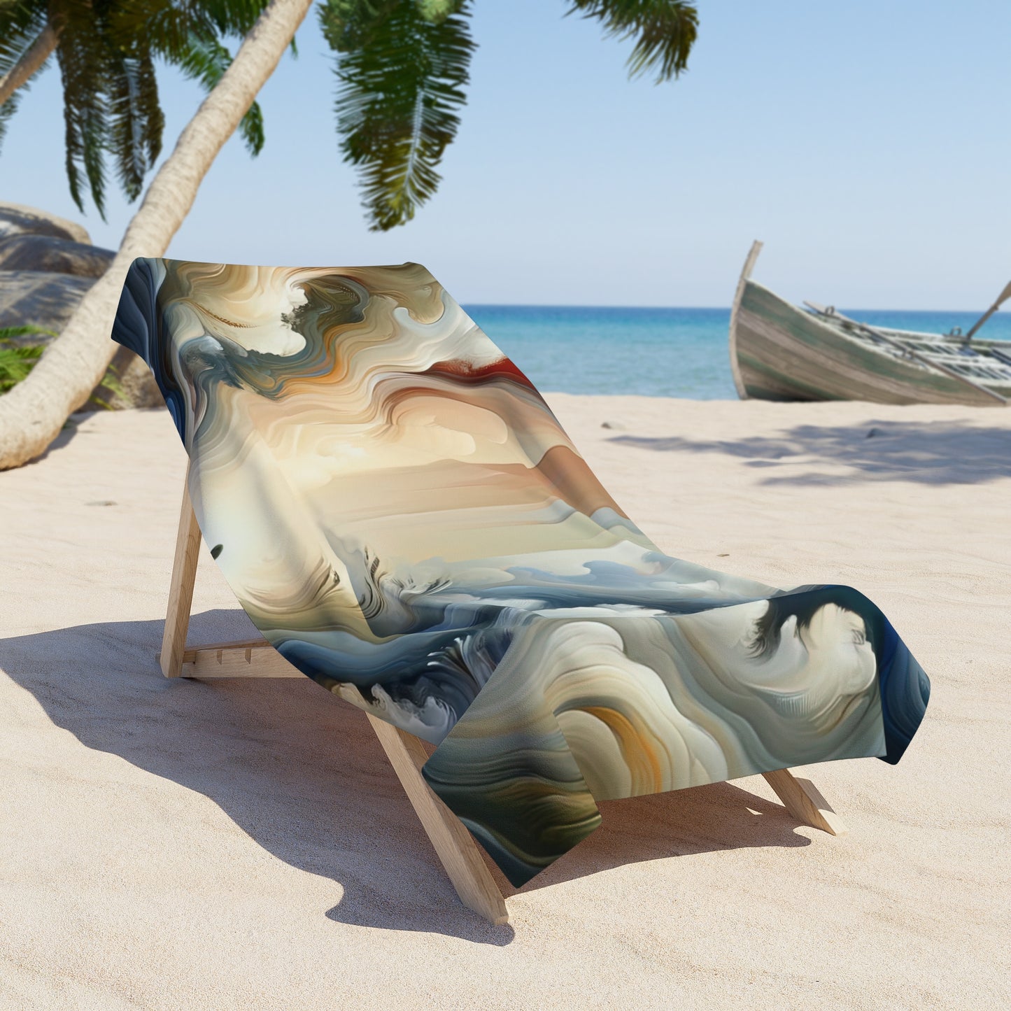 Tranquil Haven Respite Beach Towel