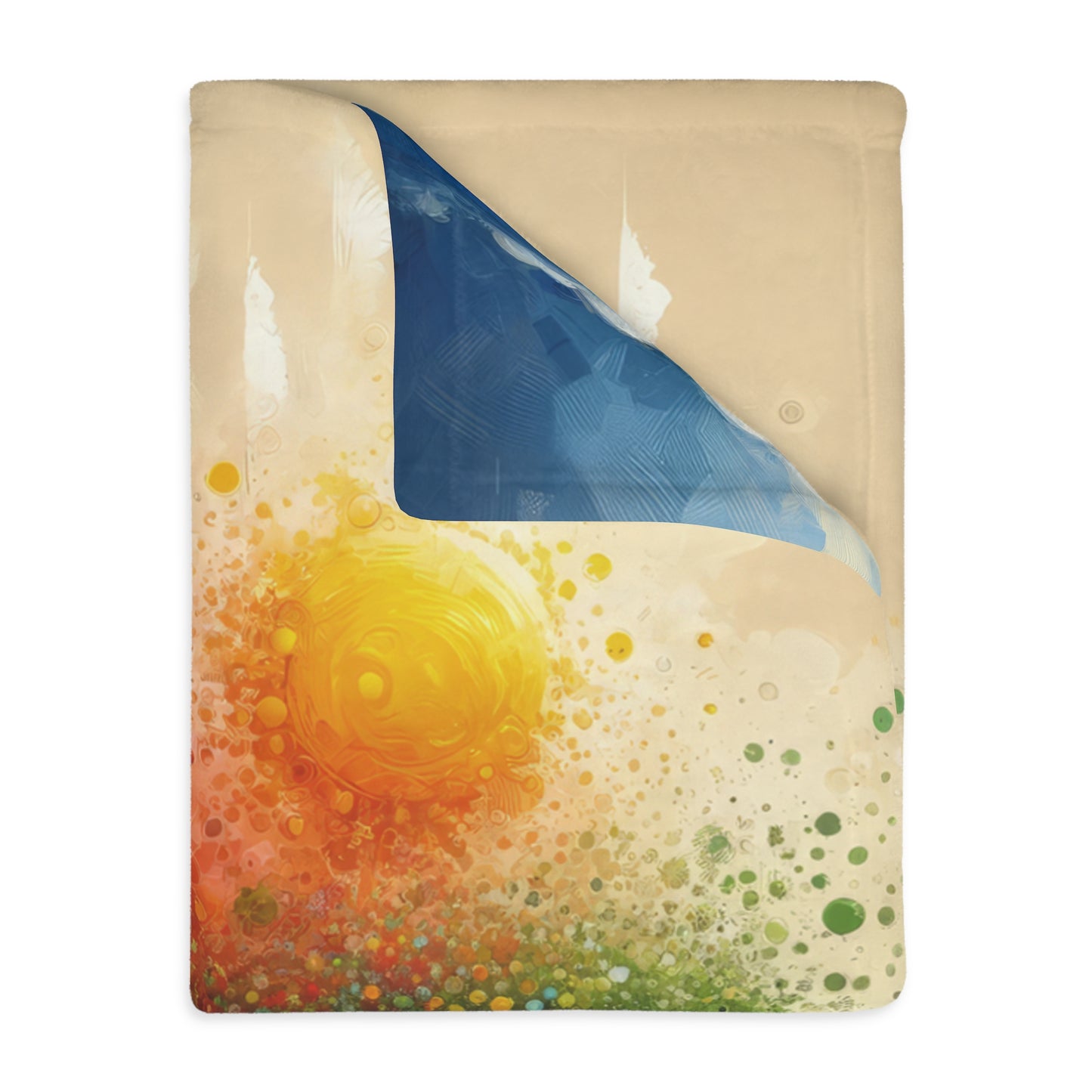 Greenhouse Digital Genesis Velveteen Microfiber Blanket (Two-sided print)