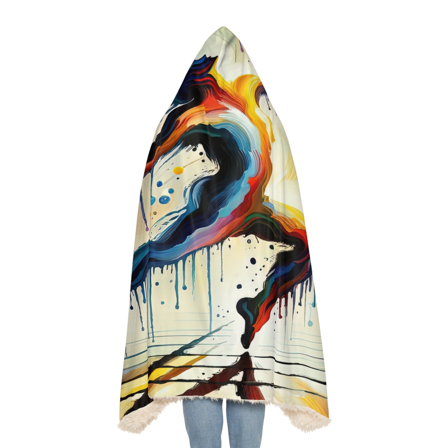 Expressive Dance Reflection Snuggle Blanket