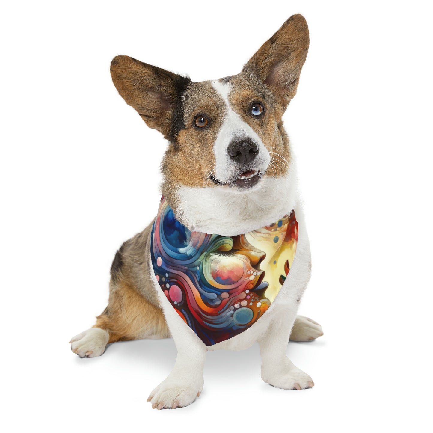 Mindful Melody Harmony Pet Bandana Collar