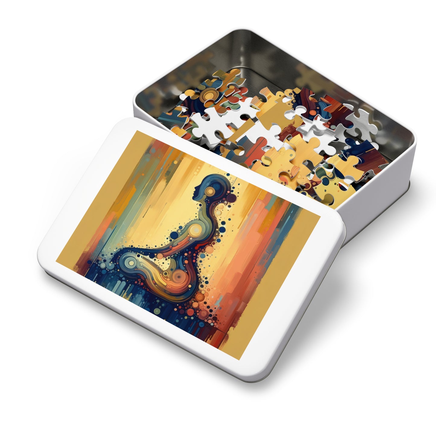 Patience Essence Tachism Jigsaw Puzzle (30, 110, 252, 500,1000-Piece)