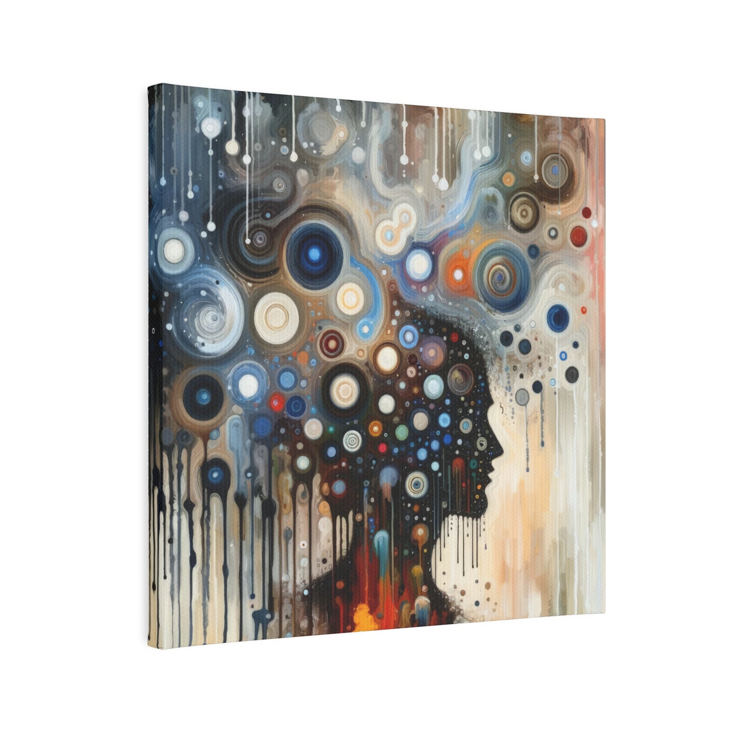Universal Personal Tachism Canvas Photo Tile