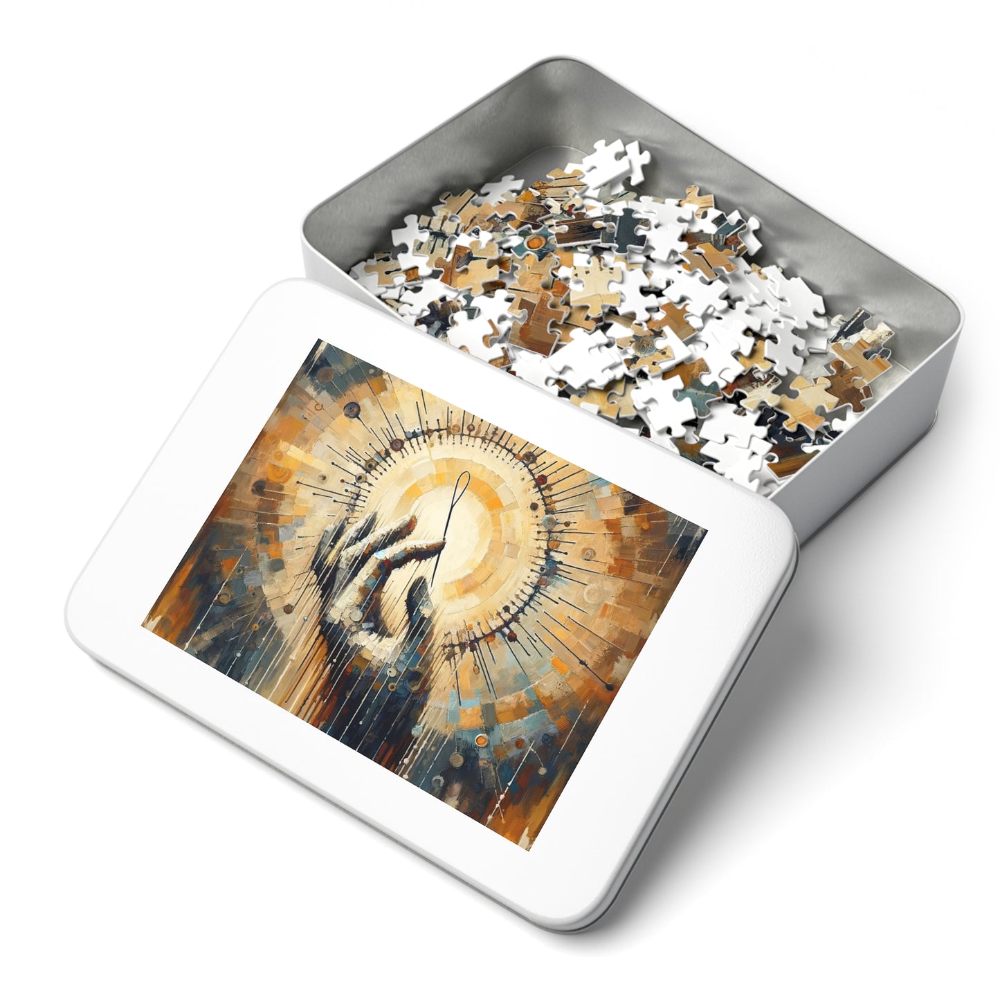Sovereign Reflective Tachism Jigsaw Puzzle (30, 110, 252, 500,1000-Piece)