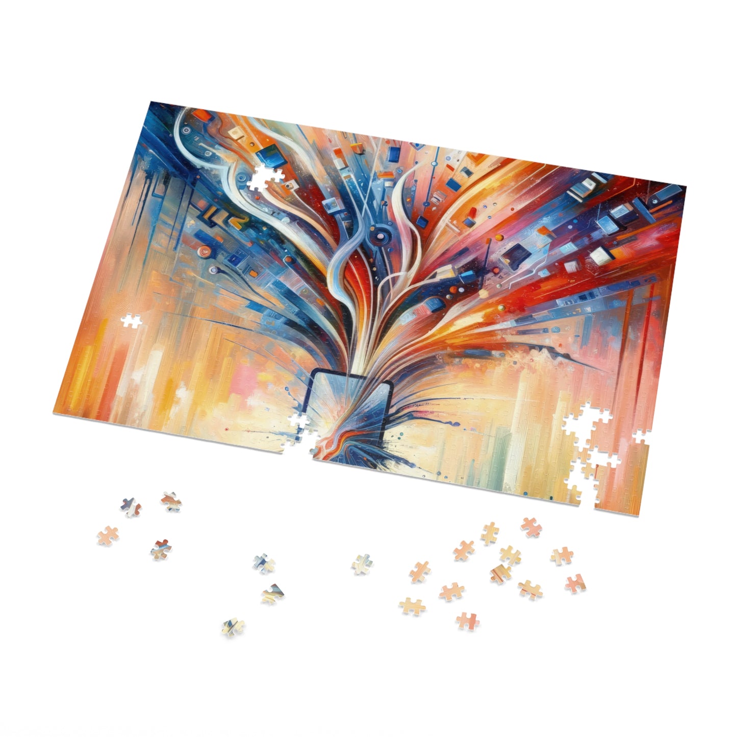 Empowerment Through Technology Jigsaw Puzzle (30, 110, 252, 500,1000-Piece)