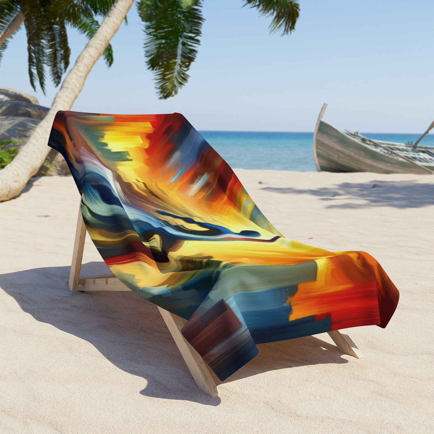 Boundless Dynamic Allegiance Beach Towel