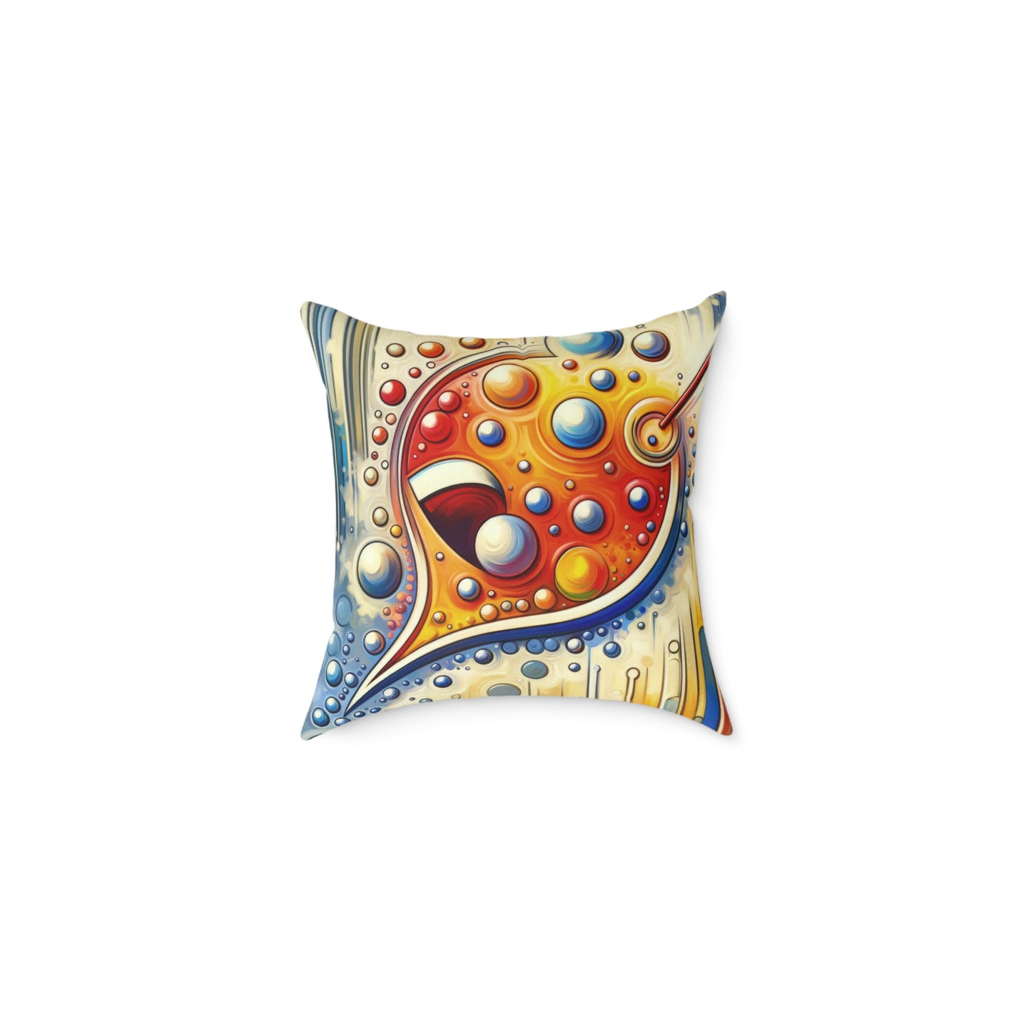 Humorous Dialogue Gateway Spun Polyester Pillow