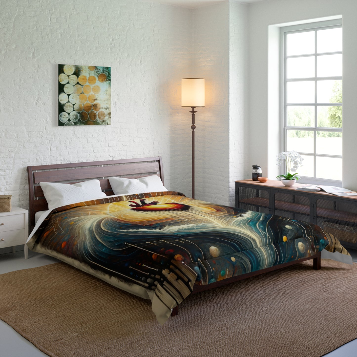 Awakened Heart Waves Comforter