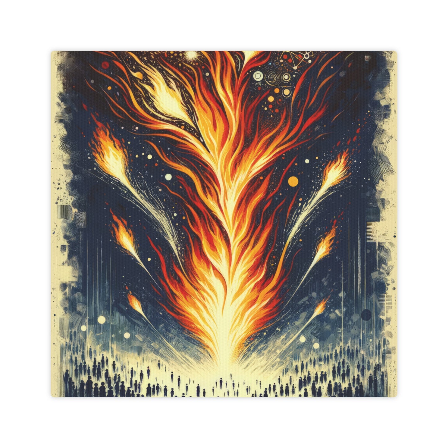 Ignition Change Catalyst Canvas Photo Tile