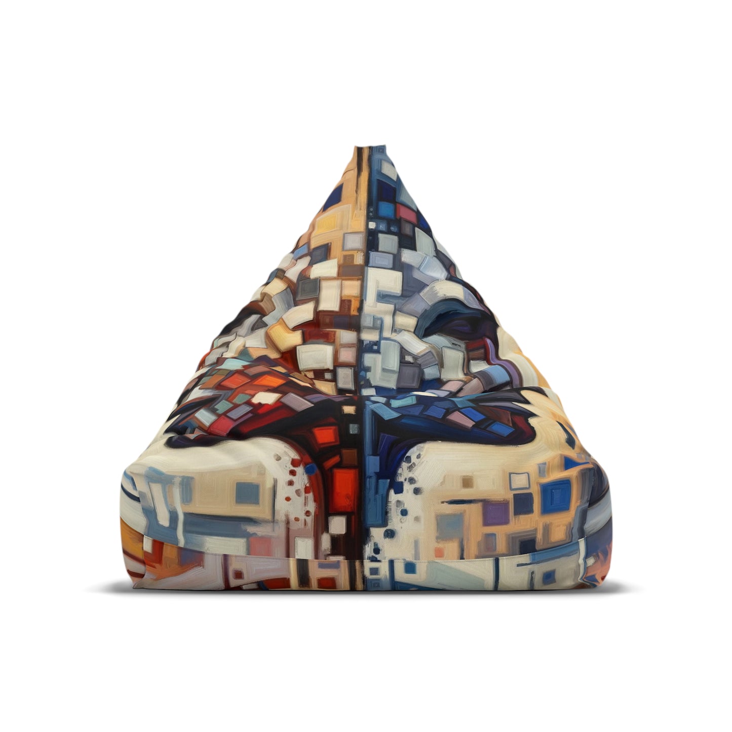 Identity Tachism Intersection Bean Bag Chair Cover