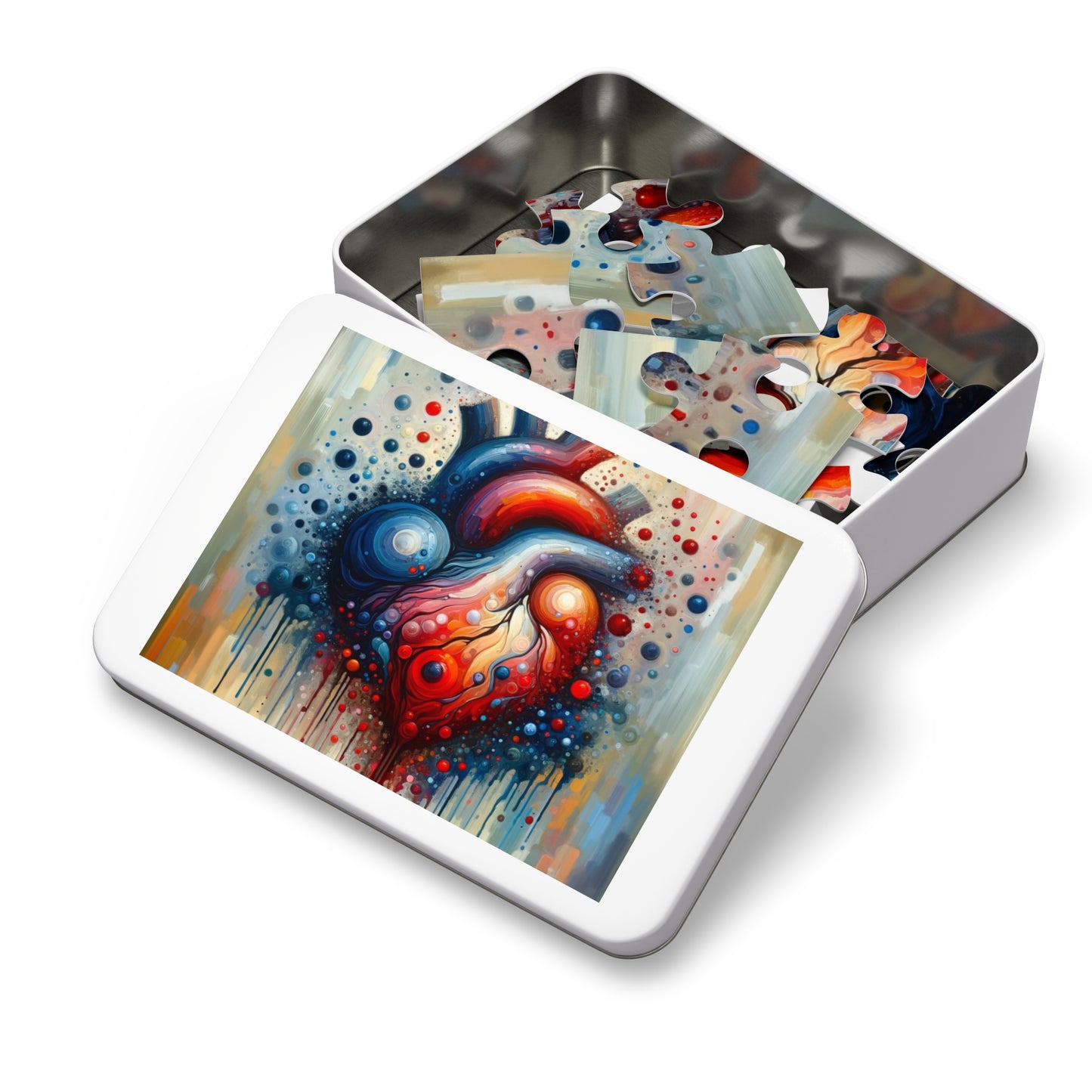 Empathetic Heart Expression Jigsaw Puzzle (30, 110, 252, 500,1000-Piece)