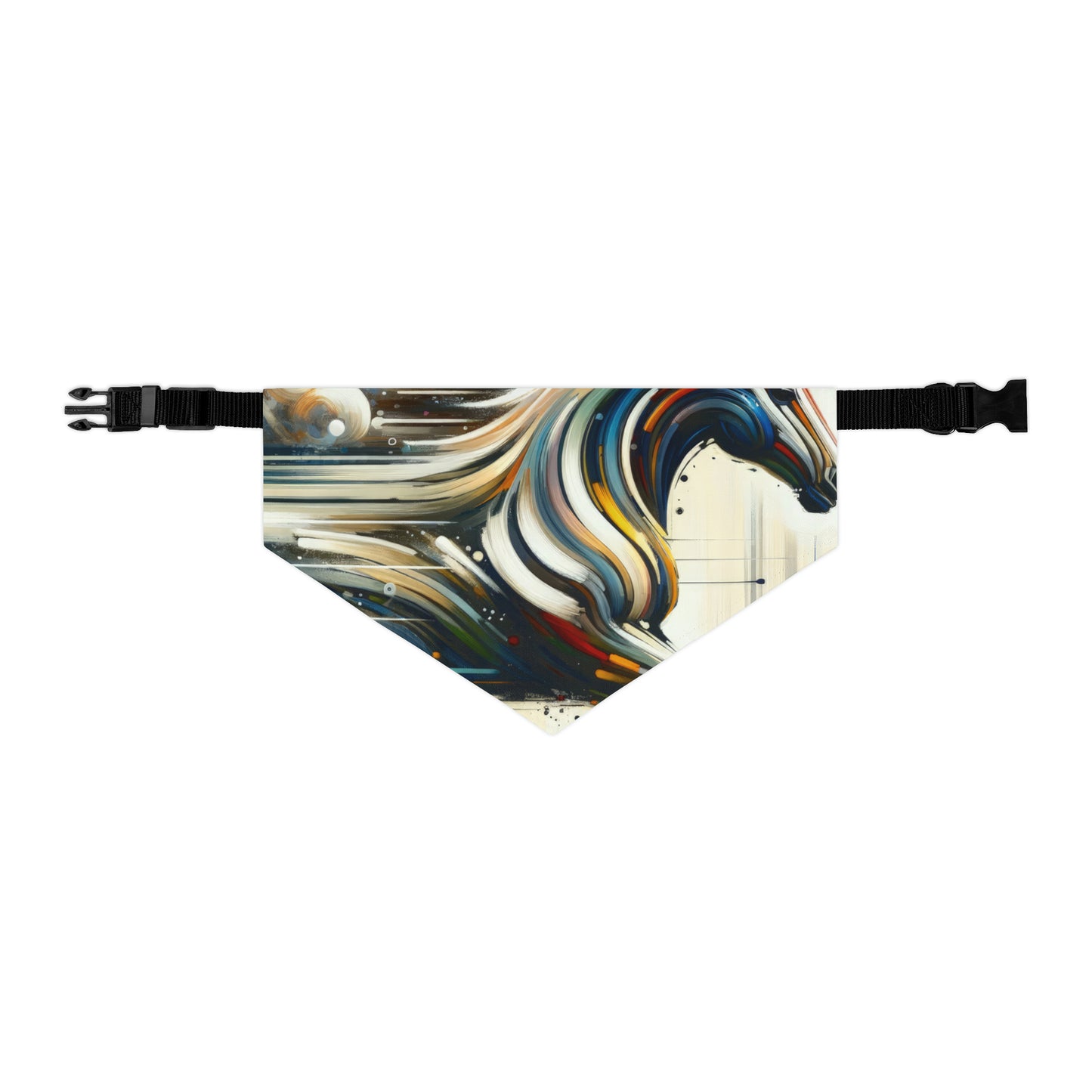 Hyperlinked Horsepower Gallop Pet Bandana Collar