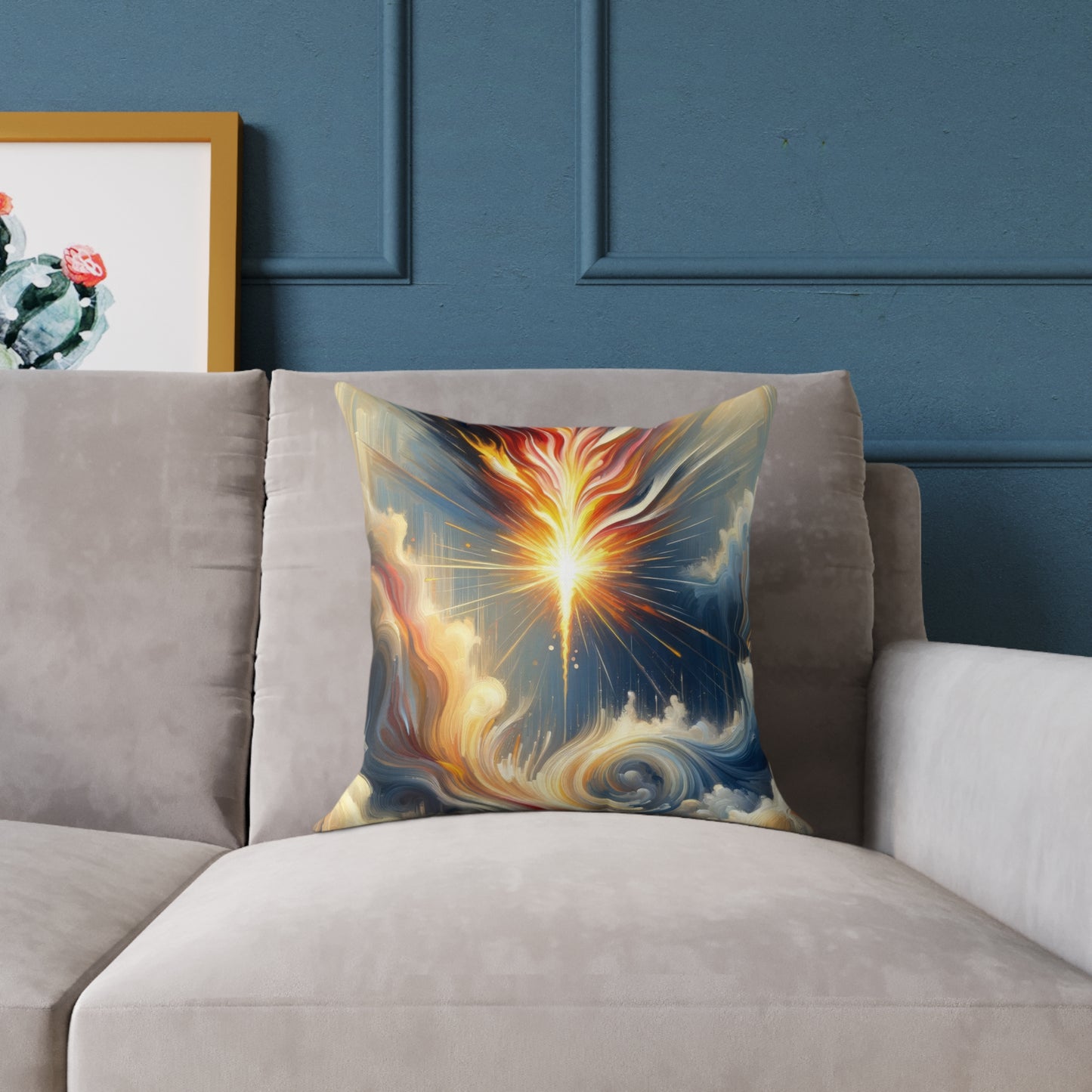 Ignite Spark Transformation Spun Polyester Pillow
