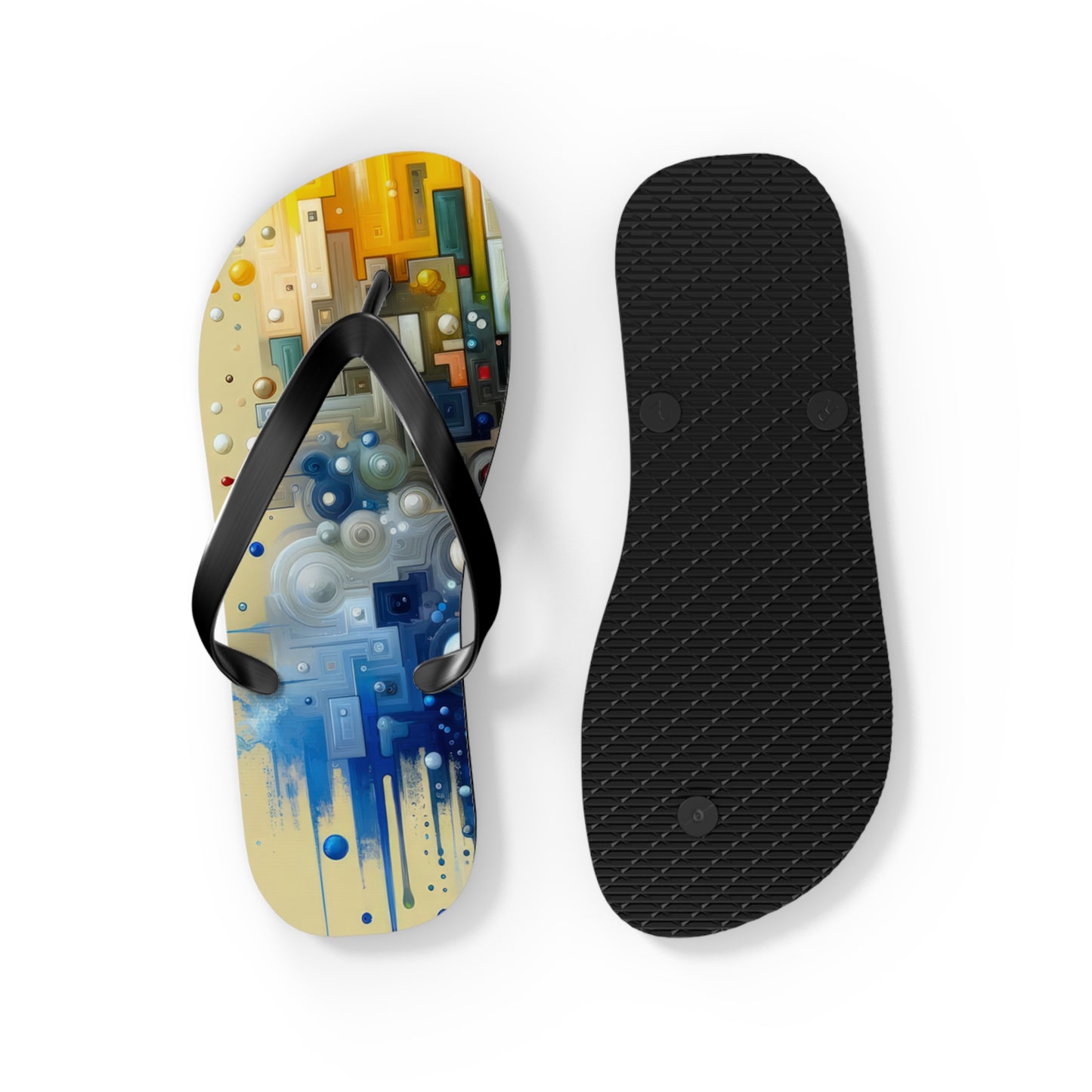 Connected Chromatic Tachism Flip Flops