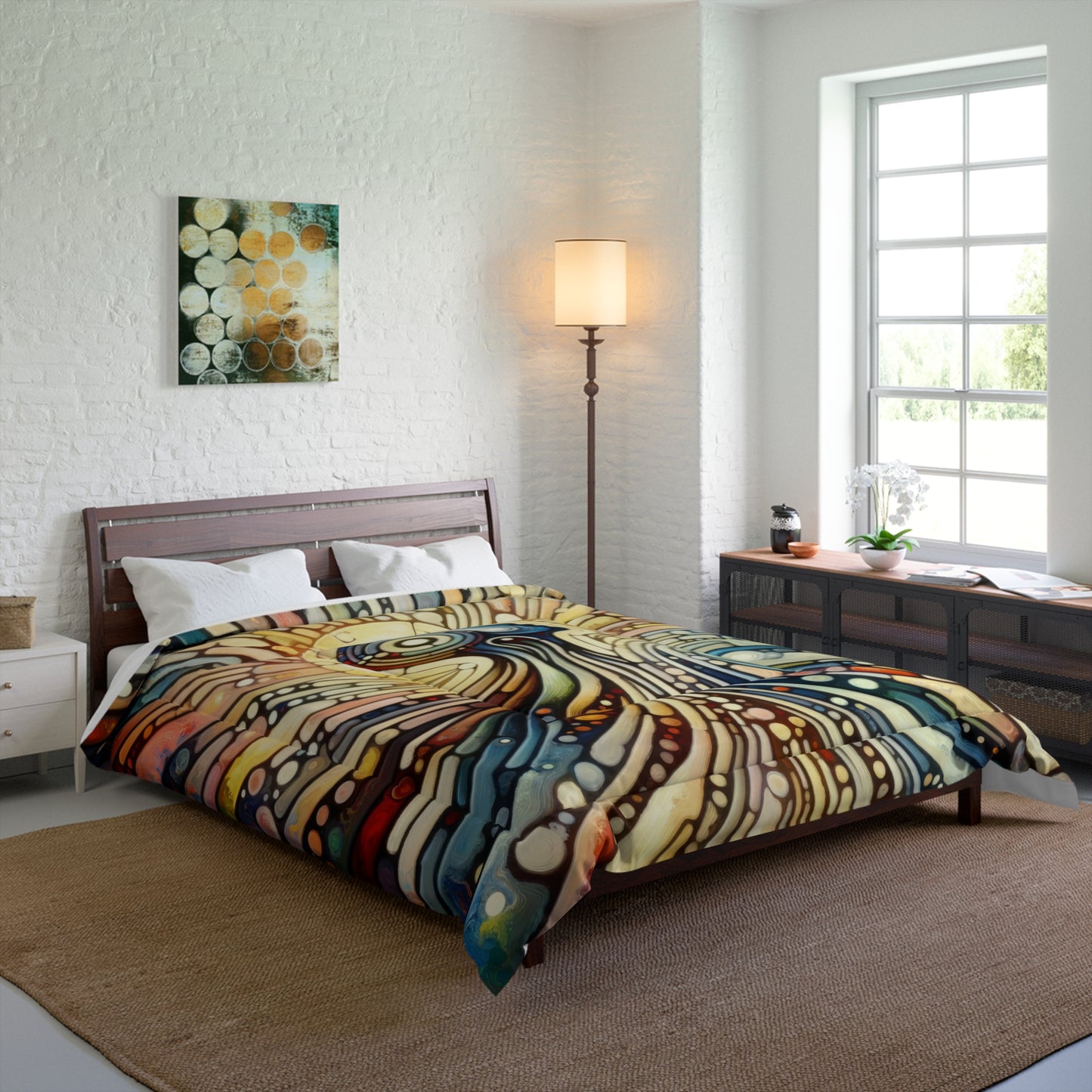 Inner Mosaic Kindness Comforter