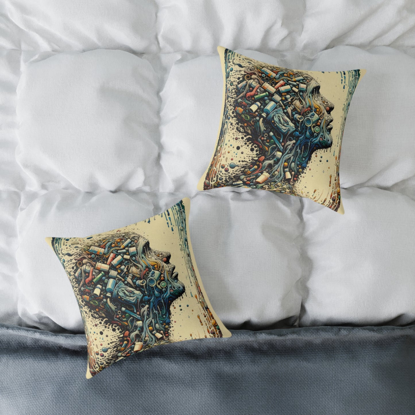 Rethinking Consumption Transformation Spun Polyester Pillow