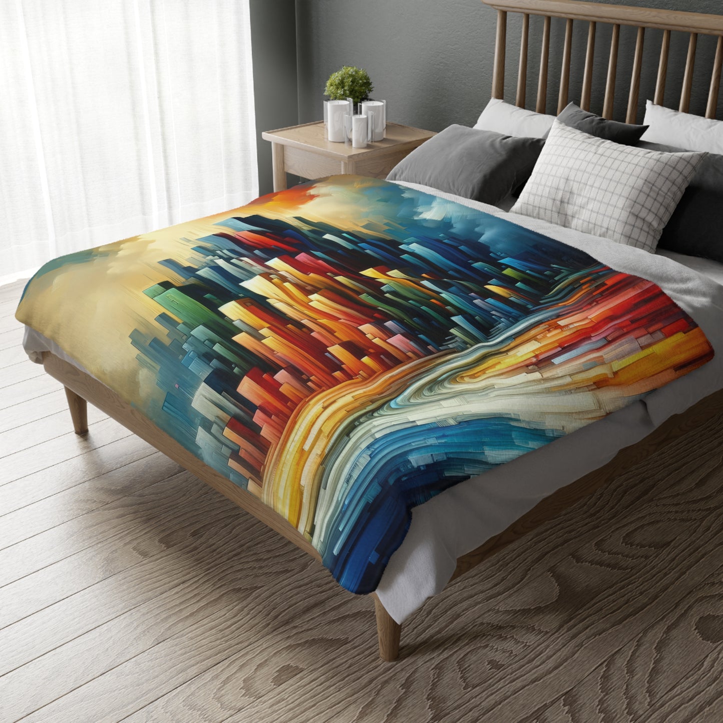 Resolute Fortress Metamorphosis Velveteen Microfiber Blanket (Two-sided print)