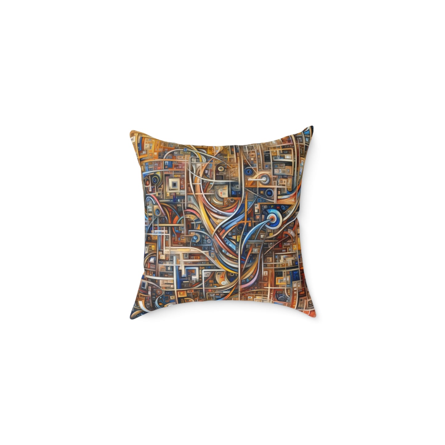 Intricate Life Tapestry Spun Polyester Pillow