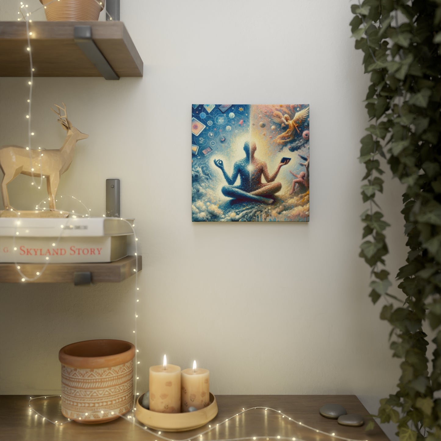 Spiritual Choice Transcendence Canvas Photo Tile