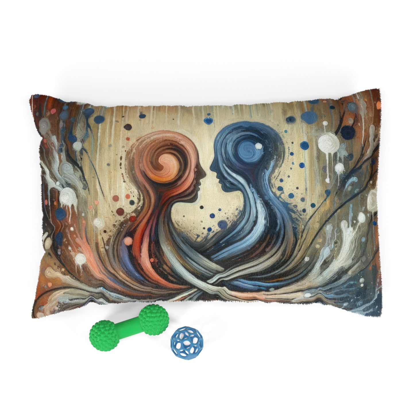 Empathic Connection Tachism Pet Bed