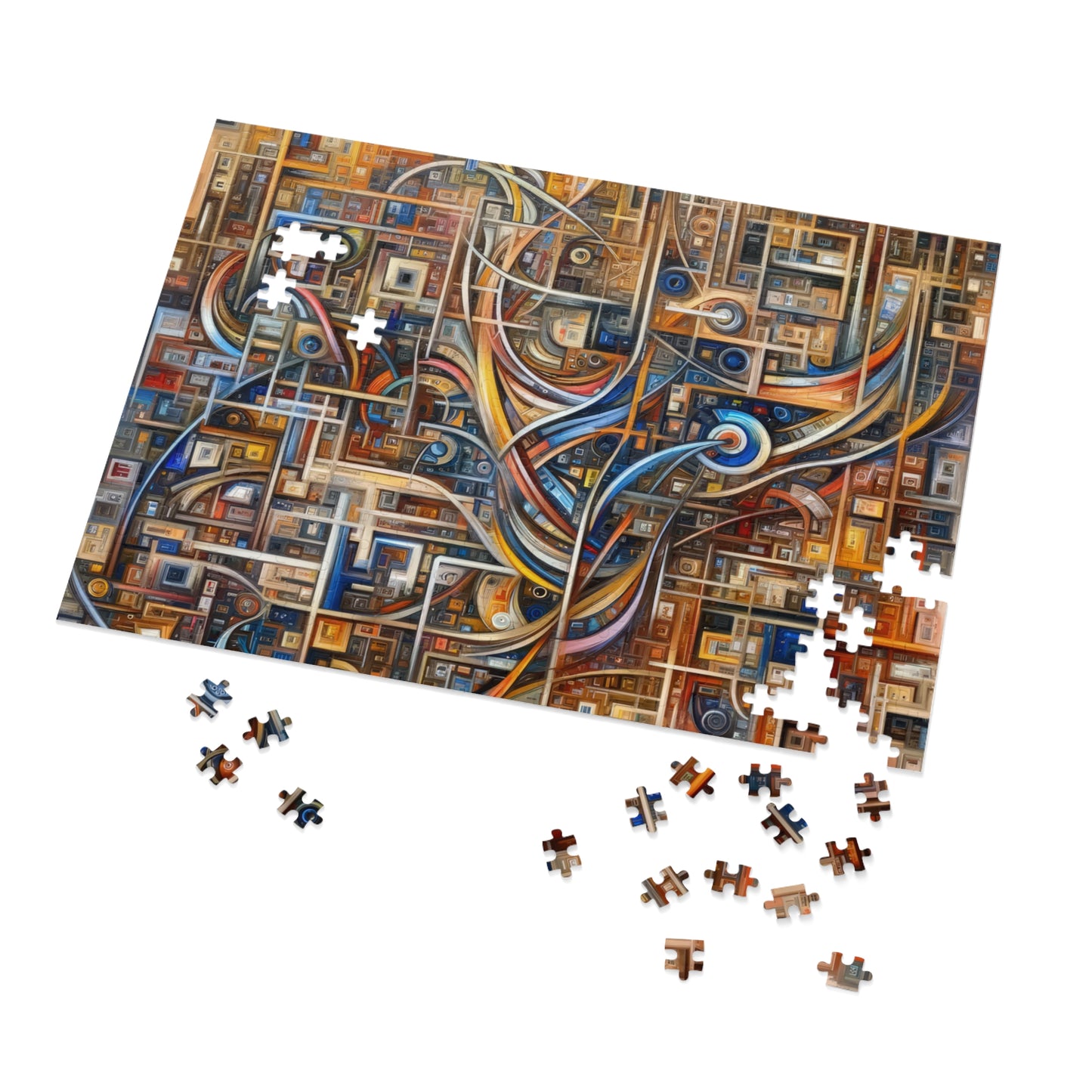Intricate Life Tapestry Jigsaw Puzzle (30, 110, 252, 500,1000-Piece)