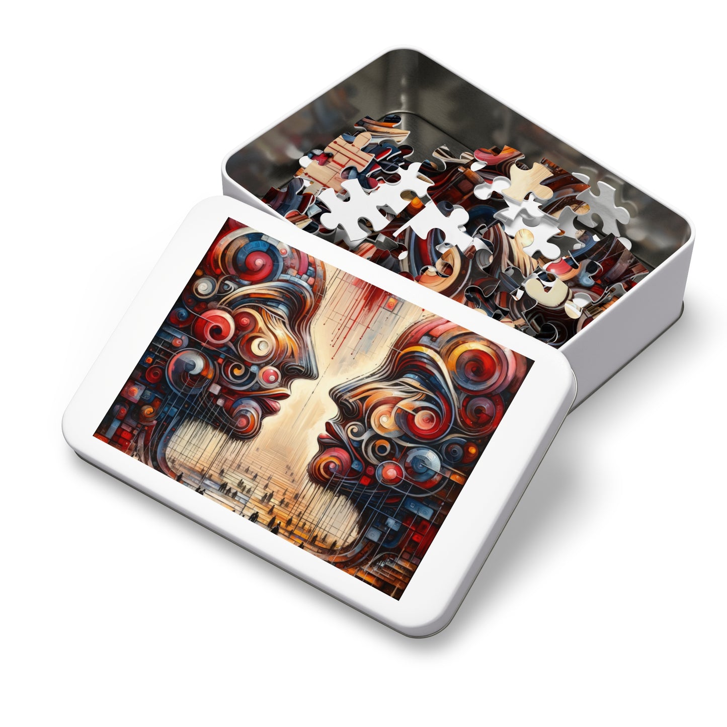 Unity Heartfelt Communication Jigsaw Puzzle (30, 110, 252, 500,1000-Piece)