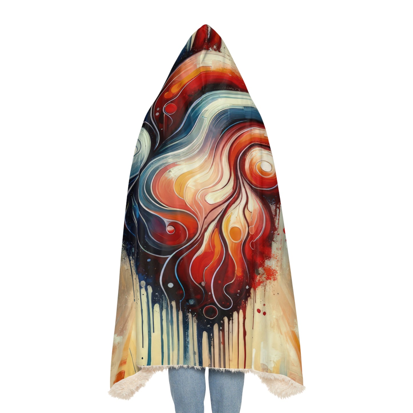 Rhythmic Heart Harmony Snuggle Blanket