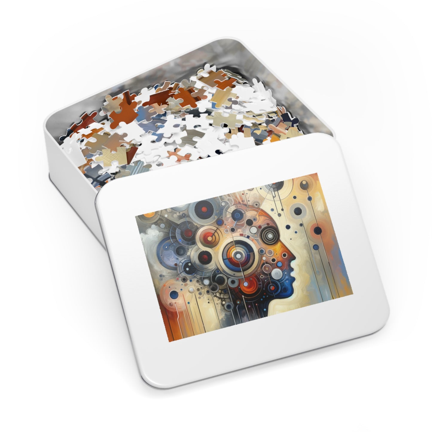 Mindful Tachism Engagement Jigsaw Puzzle (30, 110, 252, 500,1000-Piece)