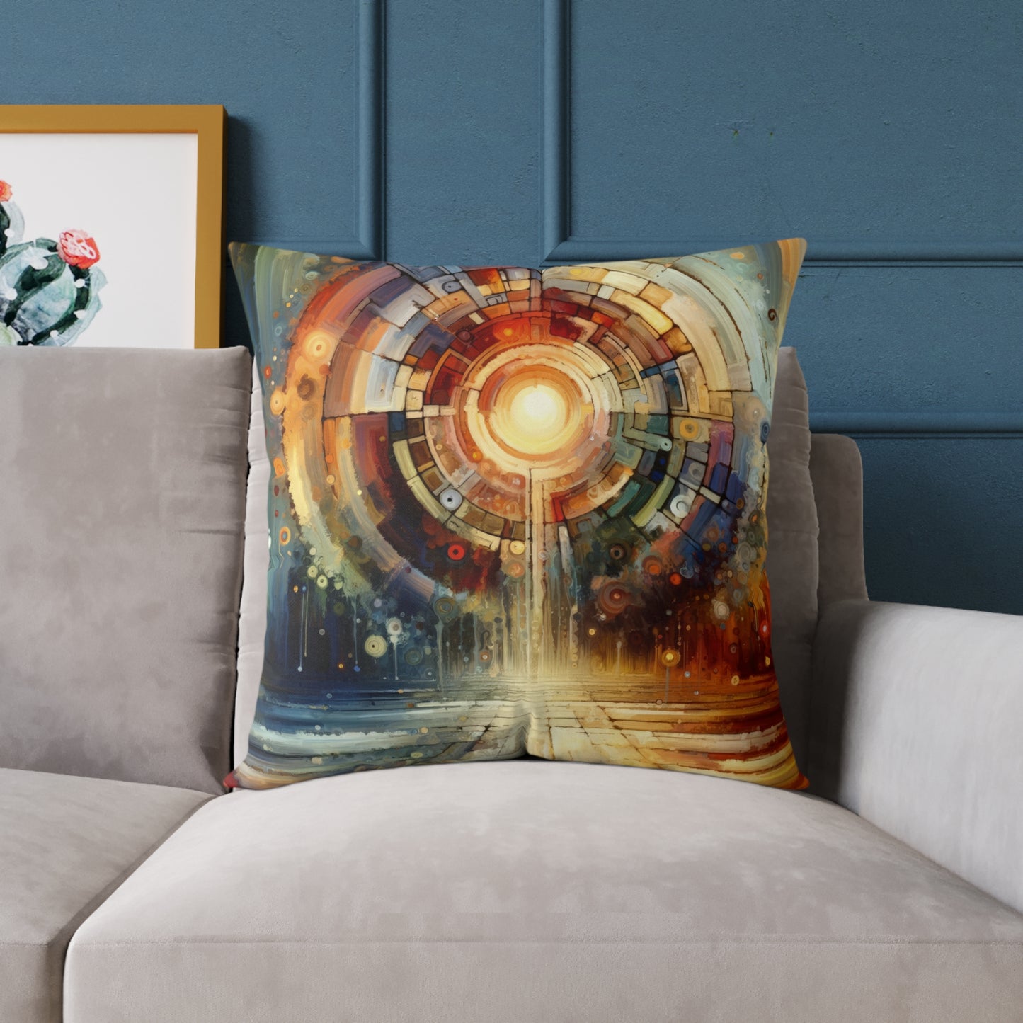 Majestic Quest Aura Spun Polyester Pillow